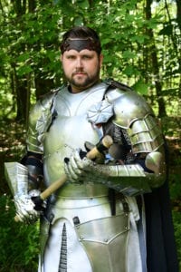 Chris in Armor